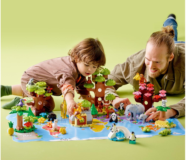 LEGO DUPLO Town 10975 Dzikie zwierzęta świata - 1040651 - zdjęcie 3